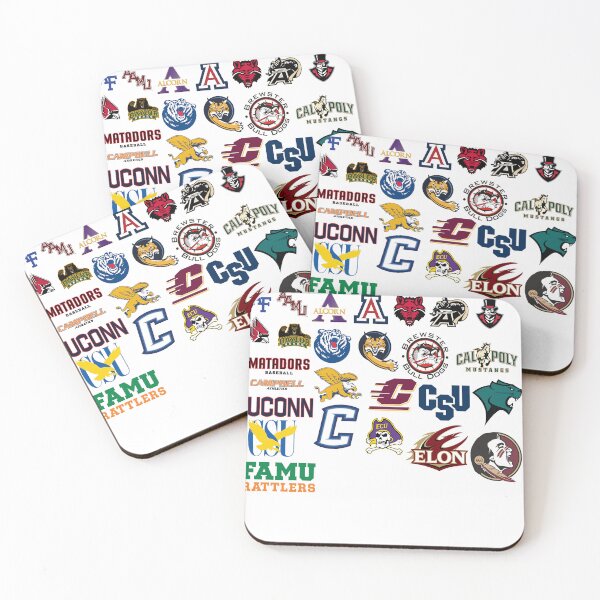 Item preview, College Sports Logo Collage designed and sold by ReginaSeidman.