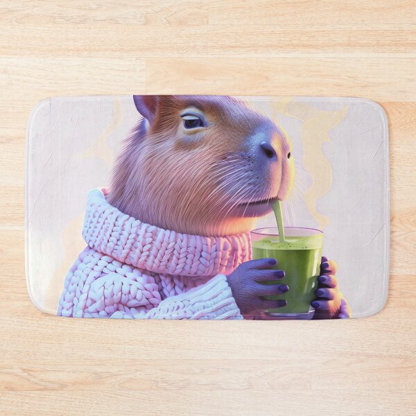 Item preview, Matcha Sip Capybara designed and sold by ONYX Pixee.