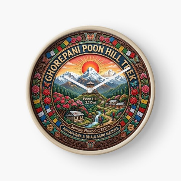 Item preview, GHOREPANI POON HILL TREK designed and sold by likbatonboot.