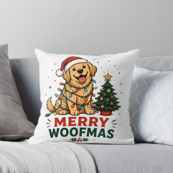 Item preview, Merry Woofmas Dog Christmas Lights Holiday Design designed and sold by KristenosNehk.