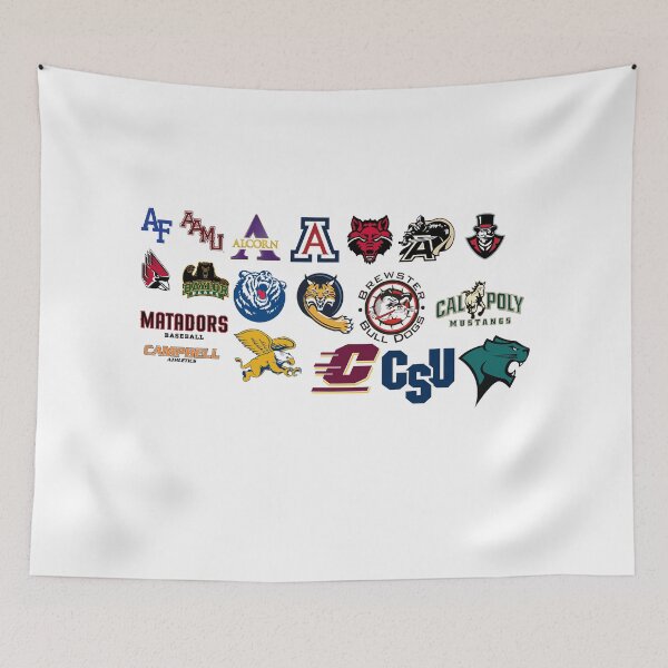 Item preview, College Sports Logo Collage designed and sold by ReginaSeidman.