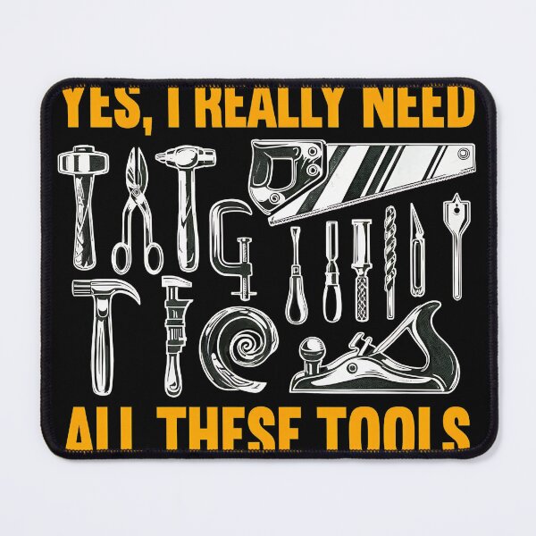 Item preview, Woodworking Tools Saying Funny Graphic designed and sold by mcphiehu.