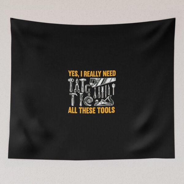 Item preview, Woodworking Tools Saying Funny Graphic designed and sold by mcphiehu.
