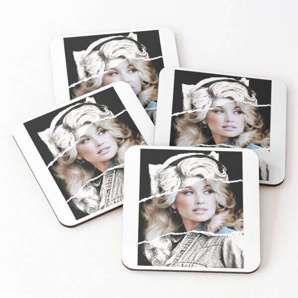 Item preview, Dolly Parton Young  Torn Paper designed and sold by AnaZumiga.