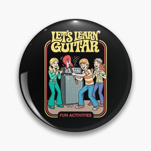 Item preview, Let's Learn Guitar Funny Guitarist Musician Music Book Cover designed and sold by GrandeDuc.