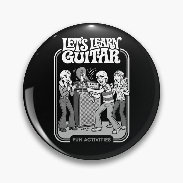 Item preview, Let's Learn Guitar Funny Guitarist Musician Music Book Cover designed and sold by GrandeDuc.
