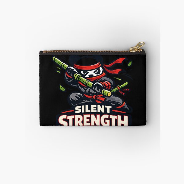 Item preview, Copy of Silent Strength – Powerful Ninja Panda Design designed and sold by ArtisticHeart21.
