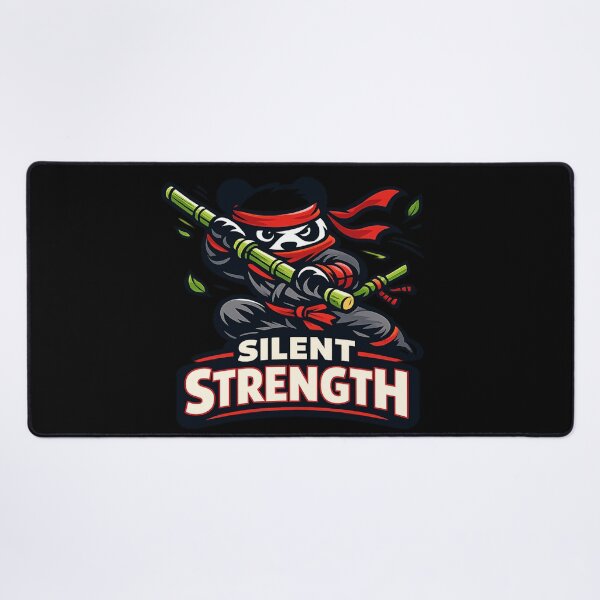 Item preview, Copy of Silent Strength – Powerful Ninja Panda Design designed and sold by ArtisticHeart21.