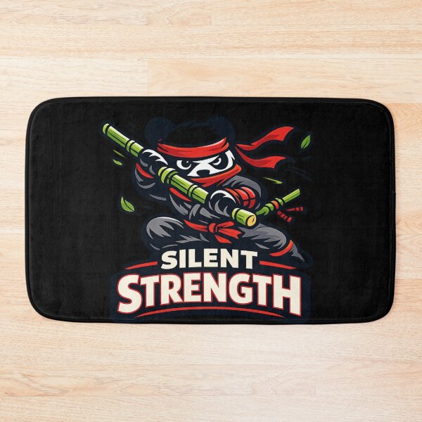 Item preview, Copy of Silent Strength – Powerful Ninja Panda Design designed and sold by ArtisticHeart21.