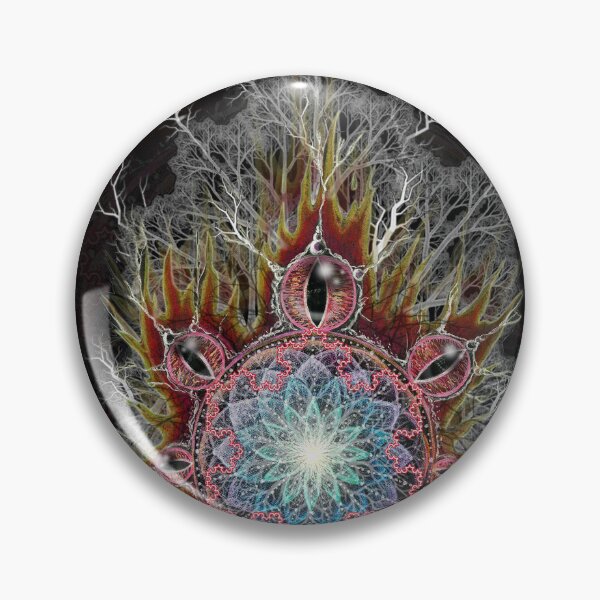 Item preview, Fractal Fire Dragon designed and sold by Magick Temple.