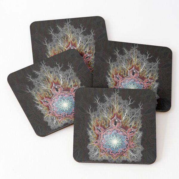 Item preview, Fractal Fire Dragon designed and sold by Magick Temple.
