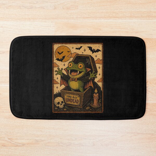 Item preview, Vampire Toad-ally Undead Halloween designed and sold by tristann-studio.