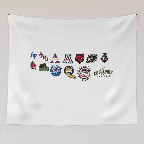 Item preview, College Sports Logo Collage designed and sold by ReginaSeidman.