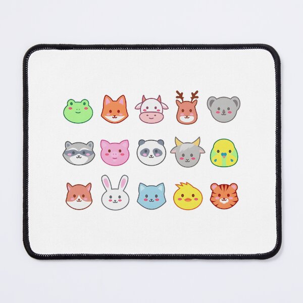 Item preview, Collection of Adorable Kawaii Animal Face designed and sold by ornoldpaleko.