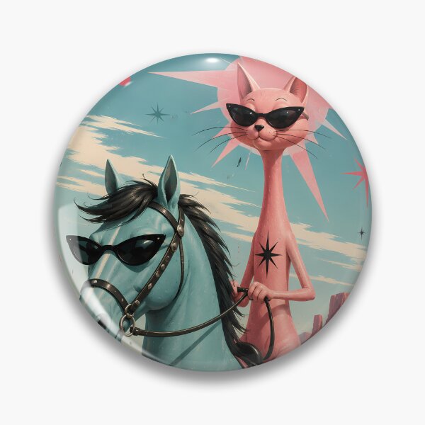 Item preview, Y2K Atomic Cat 16 designed and sold by MarkColeImaging.