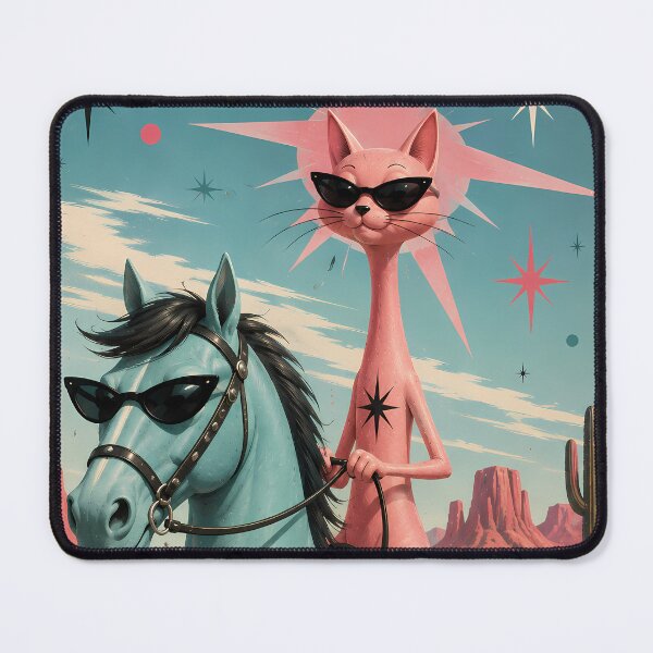 Item preview, Y2K Atomic Cat 16 designed and sold by MarkColeImaging.