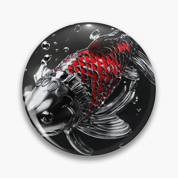 Item preview, Chrome Koi Flow designed and sold by ONYX Pixee.