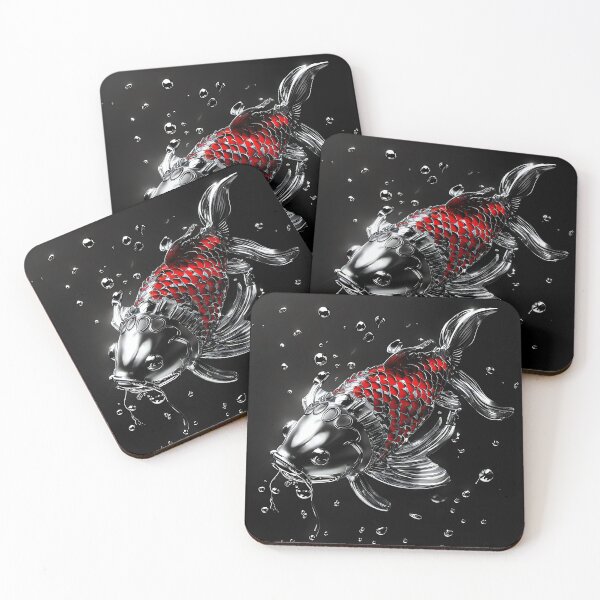 Item preview, Chrome Koi Flow designed and sold by ONYX Pixee.