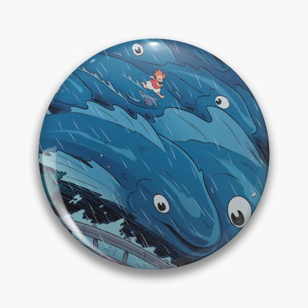 Item preview, Ponyo Wave Chase designed and sold by katekrystal.