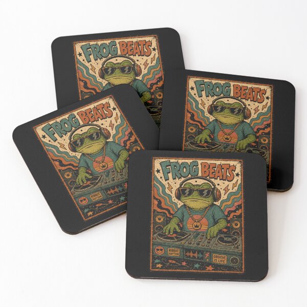 Item preview, DJ Frog Beats Music Producer designed and sold by tristann-studio.