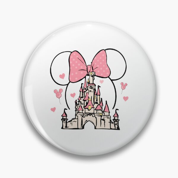 Item preview, Magical Castle Bow Cute Pink Fairytale designed and sold by ahgurske.