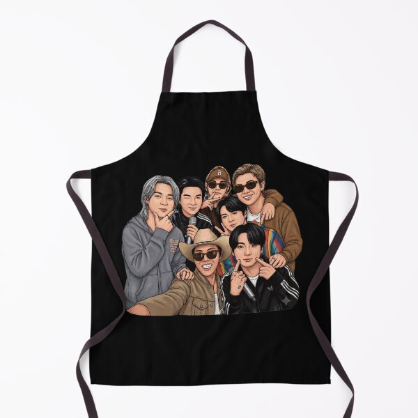 Item preview, Kpop Group Cartoon Selfie designed and sold by ickDaniele198.