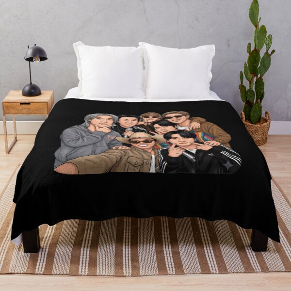 Item preview, Kpop Group Cartoon Selfie designed and sold by ickDaniele198.