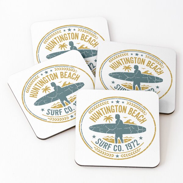 Item preview, Huntington Beach Surf Co. Surfer Vintage Emblem designed and sold by NUSA NIPA.