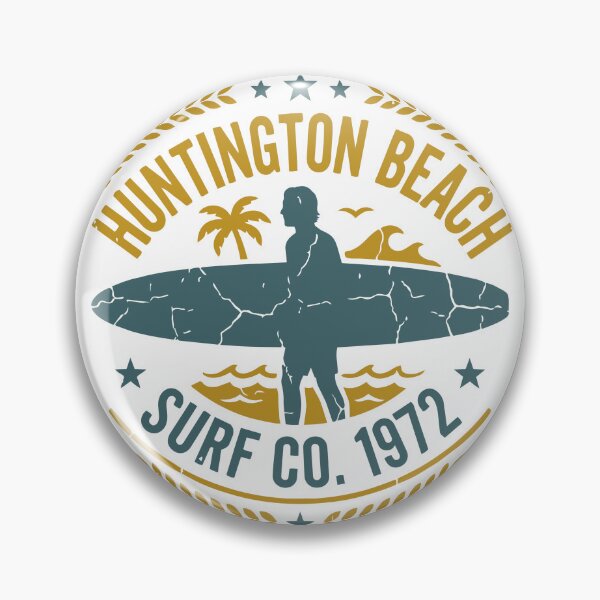 Item preview, Huntington Beach Surf Co. Surfer Vintage Emblem designed and sold by NUSA NIPA.