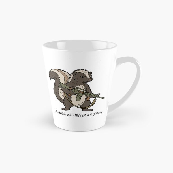 Item preview, Tactical Skunk Running Was Never An Option Funny Woodland Animal Gun Humor designed and sold by raedattia.