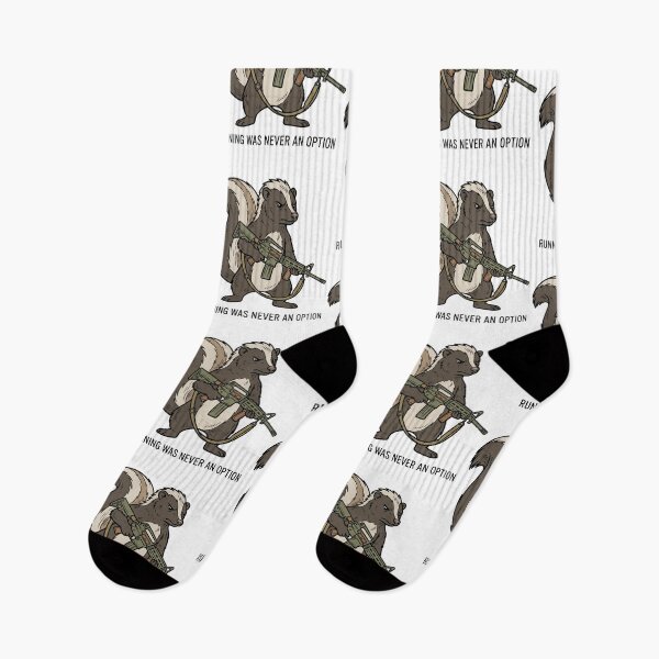 Item preview, Tactical Skunk Running Was Never An Option Funny Woodland Animal Gun Humor designed and sold by raedattia.