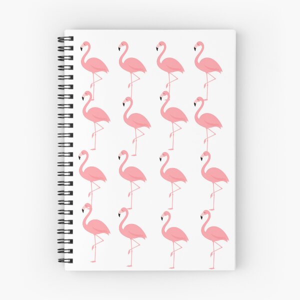 Item preview, Cute Pink Flamingo Seamless Pattern designed and sold by Inka Moon Design.