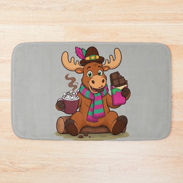 Item preview, Chocolate Moose – Hot Cocoa Lover designed and sold by Aimetoi.