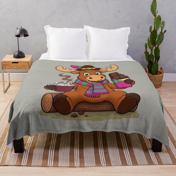 Item preview, Chocolate Moose – Hot Cocoa Lover designed and sold by Aimetoi.