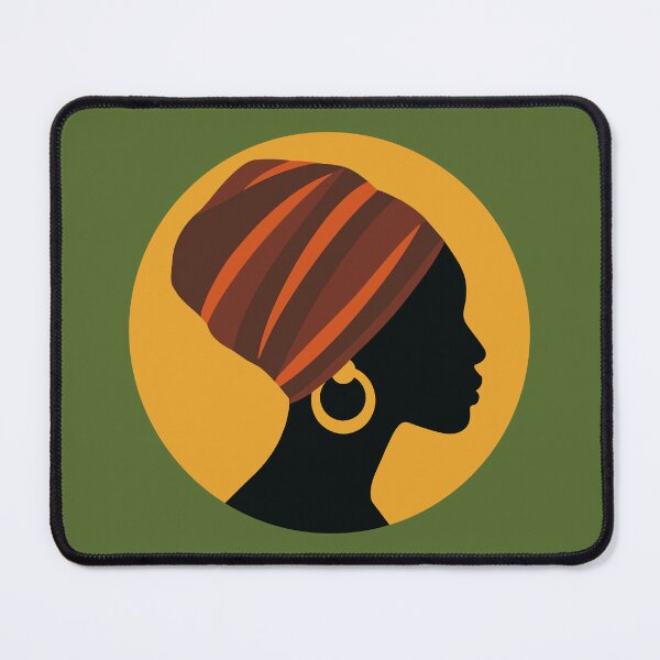 Item preview, Simply Graceful - African Minimalist Portrait designed and sold by MammothArt.