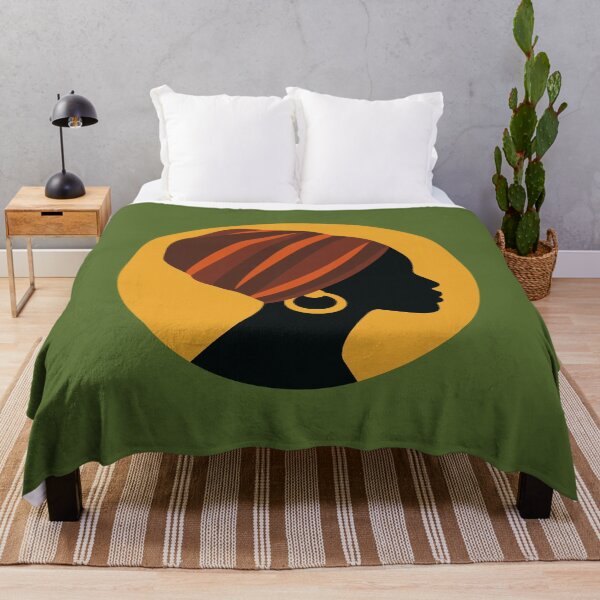 Item preview, Simply Graceful - African Minimalist Portrait designed and sold by MammothArt.