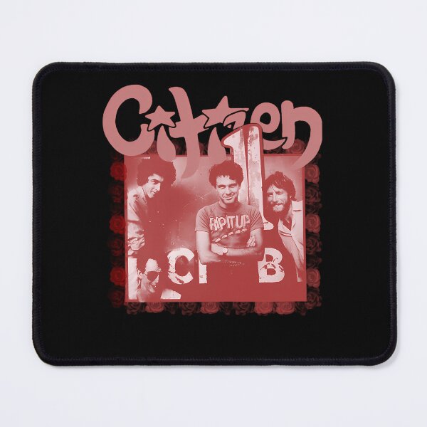 Item preview, Indie Rock Punk Band Vintage Red Floral Frame designed and sold by FJMA.