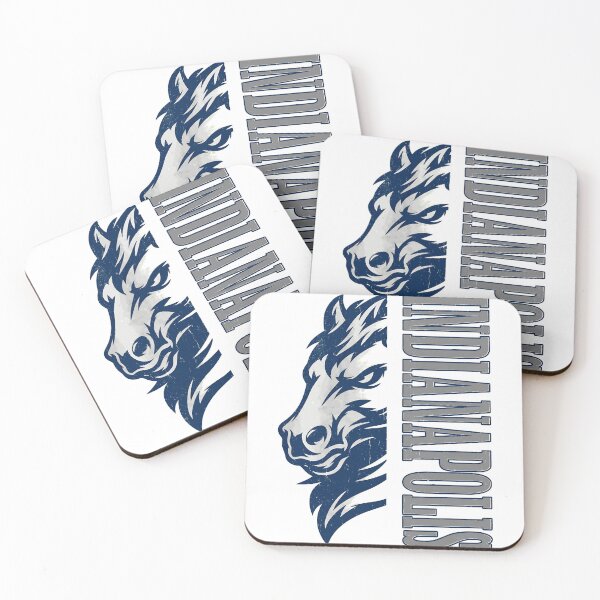 Item preview, Indianapolis Wolf Head Distressed Graphic designed and sold by SarahWood24659.