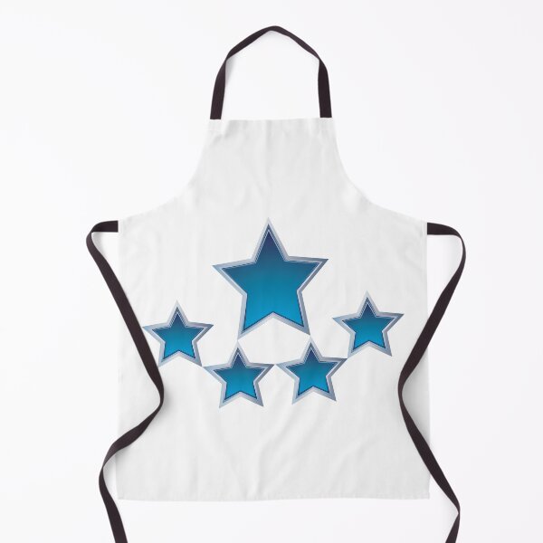 Item preview, blue stars dress design designed and sold by PSDesignWorks.