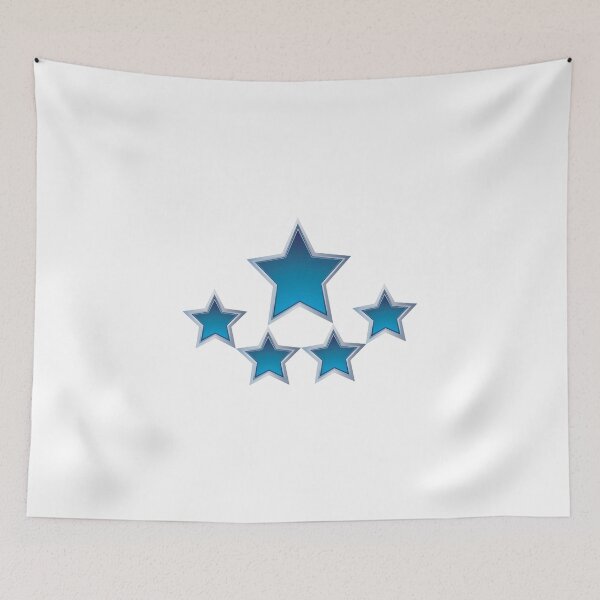 Item preview, blue stars dress design designed and sold by PSDesignWorks.