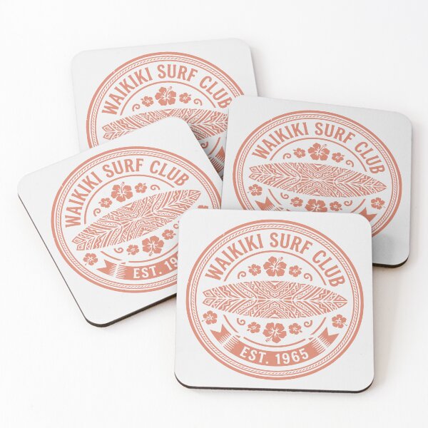 Item preview, Waikiki Surf Club Est. 1965 Tribal Badge Design designed and sold by NUSA NIPA.