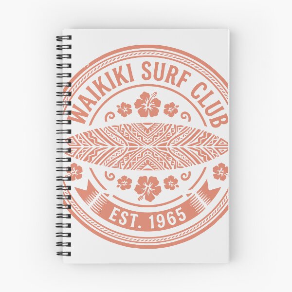 Item preview, Waikiki Surf Club Est. 1965 Tribal Badge Design designed and sold by NUSA NIPA.