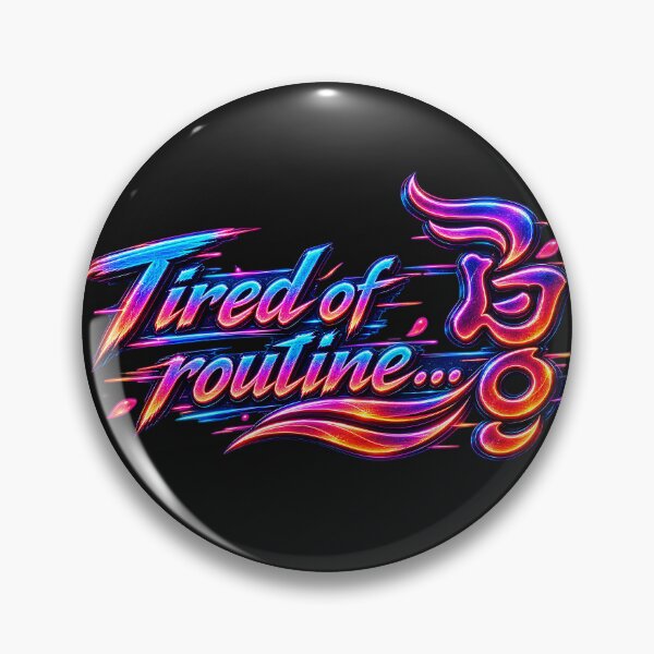 Item preview, Tired of routine.(Cyberpunk ver) designed and sold by MaxDreamsArt.