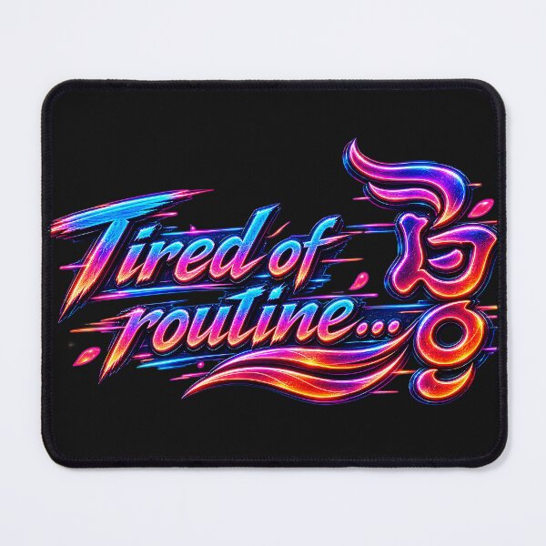 Item preview, Tired of routine.(Cyberpunk ver) designed and sold by MaxDreamsArt.