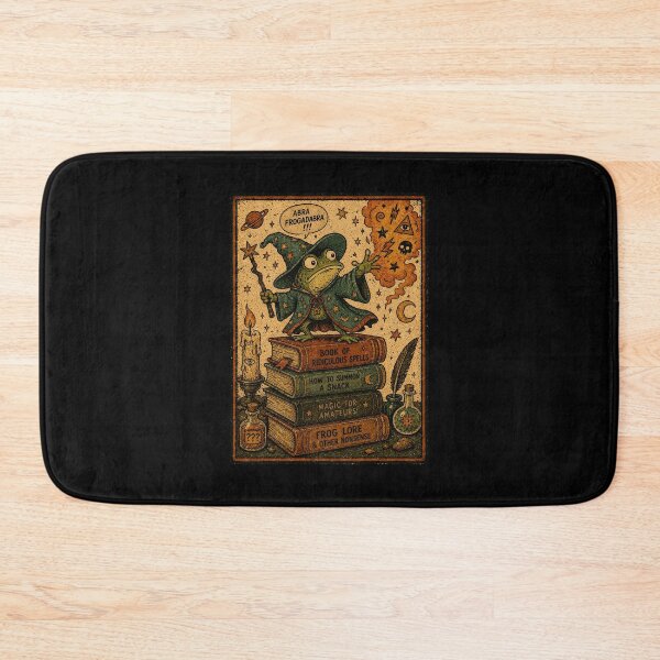 Item preview, Wizard Frog Abra Frogadabra Spellbook designed and sold by tristann-studio.