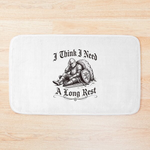 Item preview, I Think I Need A Long Rest Knight Medieval Funny designed and sold by PaletteArc.
