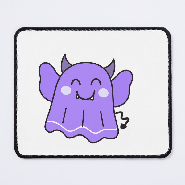 Item preview, Cute Purple Devil Ghost Cartoon designed and sold by Porpor Artwork.