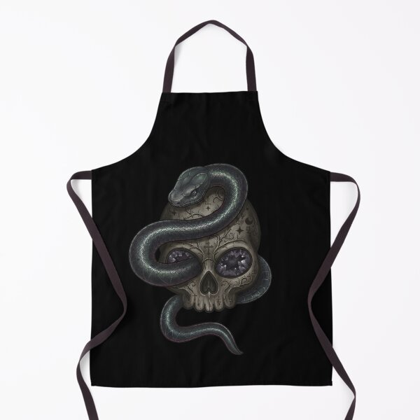 Item preview, Gothic Snake and Crystal Skull Occult Art designed and sold by OH-MY-GOTH.