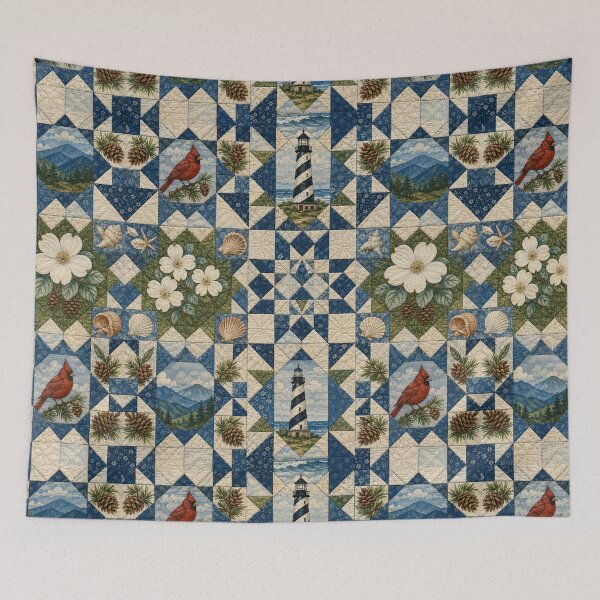 Item preview, North Carolina Patterns designed and sold by Whimspired By Paxx.