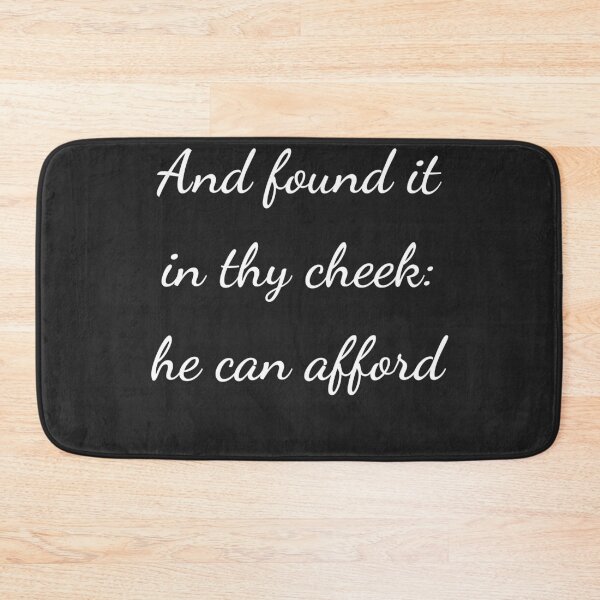 Item preview, “And found it in thy cheek: he can afford” - handwriting white designed and sold by ariksworld.